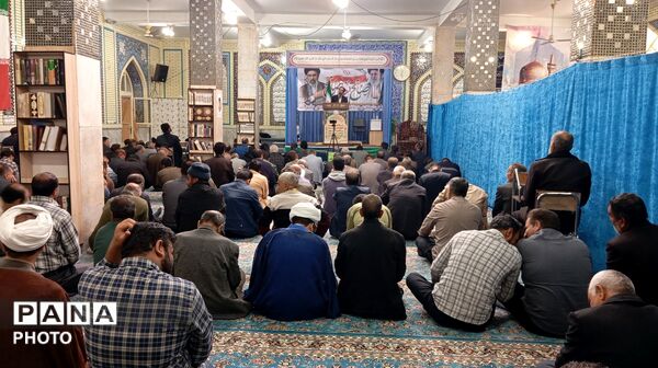 نماز جمعه شهر بن با سخنرانی رئیس آموزش و پرورش 