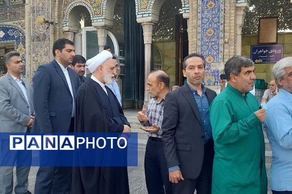 حضور پرشور مردم شهرری و قیامدشت در پای صندوق‌های رأی