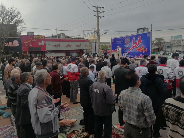  نماز عید فطر در شهرستان آبیک