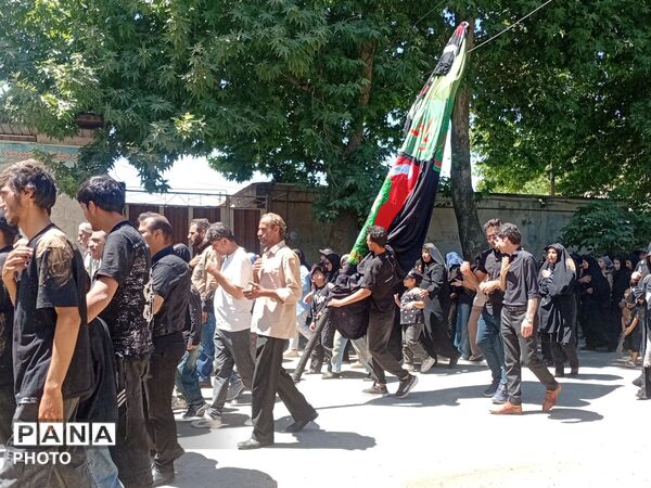 بیرانوند در سوگِ عاشورا به گریه می‌افتد