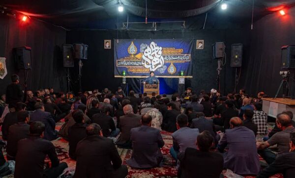 سوگواری ایام فاطمیه در حسینیه صاحب الزمان(عج) خاتم 
