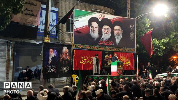 حضور پرشور  نوجوانان در مراسم سوگواره احلی من العسل 