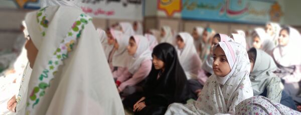 محفل انس با قرآن کریم در مدارس شهرستان هلیلان