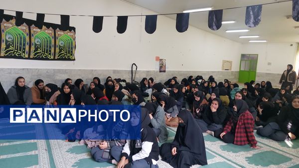 برگزاری اردوی علمی آمادگی دفاعی دبیرستان فاطمه الزهرا آشخانه 