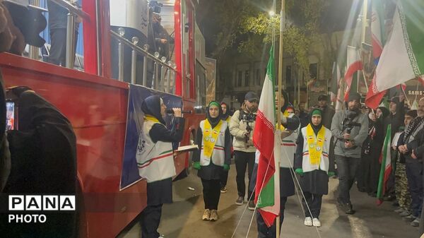 پیشتازان دانش‌آموز؛ روایت‌گران عشق به وطن و ولایت در آیین چهلم شهدای میناب