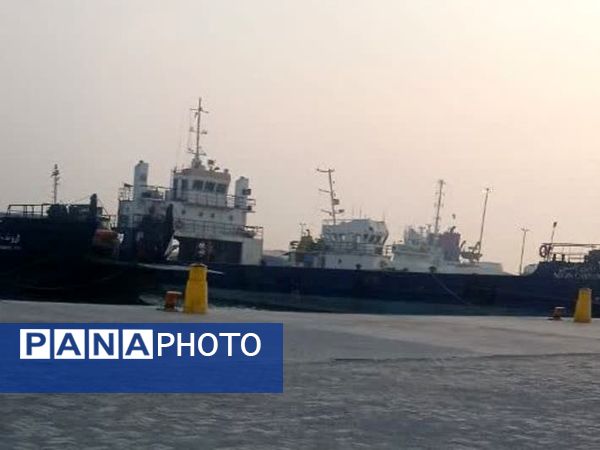 جلوه‌ای از زیبایی اسکله بندر چارک