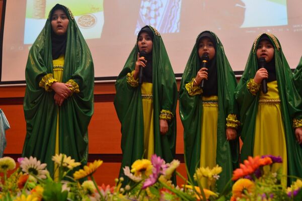 اختتامیه جشنواره ریحانه درسالن سجادیه بهارستان ۲