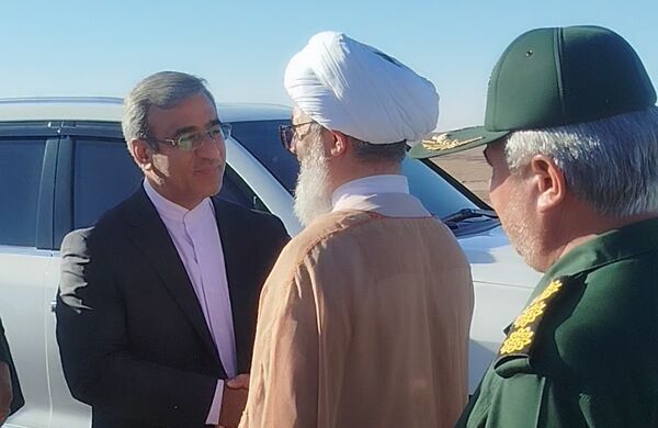 استقبال از استاندار استان خراسان رضوی در شهرستان کاشمر 