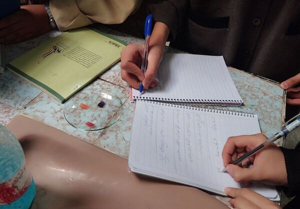 بازدید دانش آموزان کاشمری از پژوهش سرا
