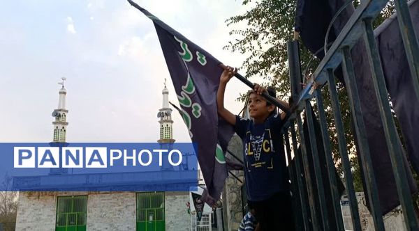 عزاداری شهادت امام جواد(ع) در محله دهنو رویدر