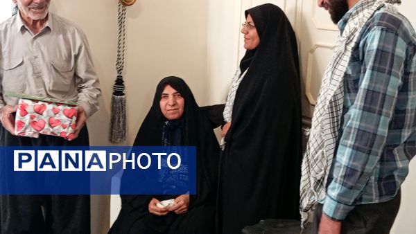 گروه جهادی دانش‌آموزی عمار، یاد شهید پیرمحمدی را در خانه پدری گرامی داشتند