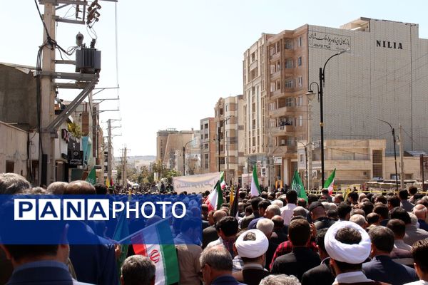 مردم ایلام، در روز جهانی قدس، جنایات صهیونیست‌ها را محکوم کردند