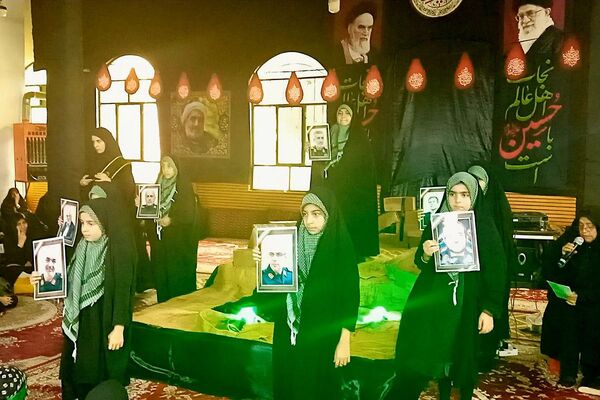 برگزاری مراسم شهادت دردانه حضرت اباعبدالله الحسین در شهرستان فیروزکوه