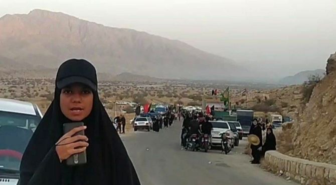 پیاده روی اربعین حسینی در امامزاده شاه پسرمرد بوشکان دشتستان