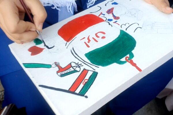 تجمع بزرگ دانش‌آموزان در روز 13 آبان