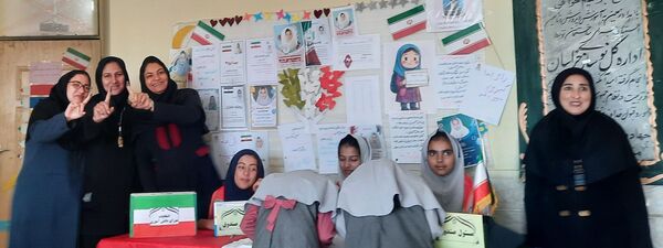 بیست و هشتمین دوره انتخابات شورای دانش آموزی در زاوه
