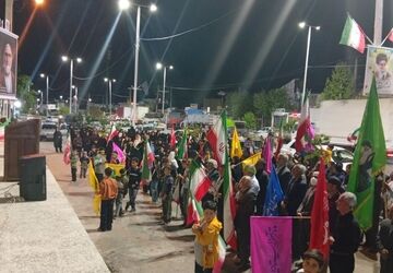 حضور چشمگیر دانش آموزان معمولان در اجتماعات شبانه 