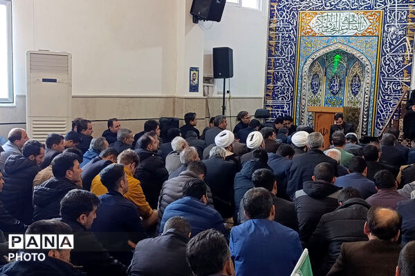 بیعت فرهنگیان شهرستان بجنورد با سومین رهبر انقلاب 