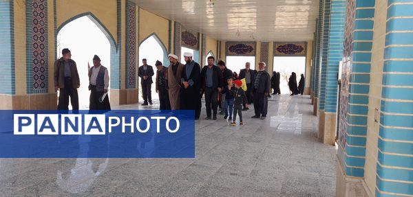 راهپیمایی روز قدس در روستای حیدری