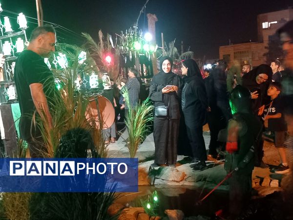 غرفه‌های فرهنگی در مراسم عزای حسینی درمشهدمقدس