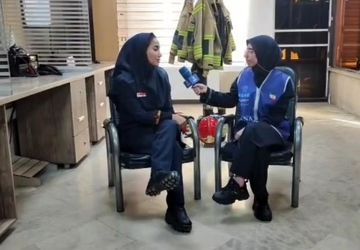 بانوان قهرمان با عشق، در دل آتش می‌دوند