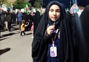 شکوه حضور مردم در تجمعات مردمی شهرستان مهریز