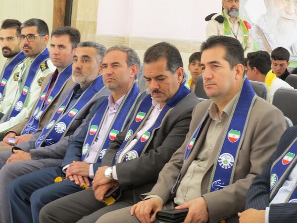 برگزاری اردوی تمشک پسران در اردوگاه شهید چمران بجنورد 
