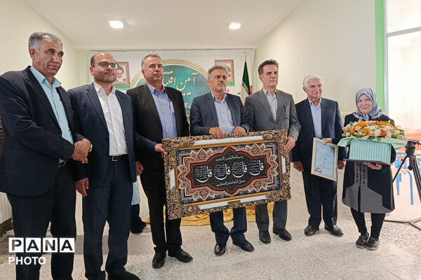 افتتاح آموزشگاه شش کلاسه خیرساز در روستای برمشور علیا