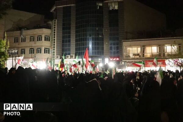 مراسم سوگواری چهلمین روز شهادت قائد امت و تشییع پیکر شهید در چهاردانگه