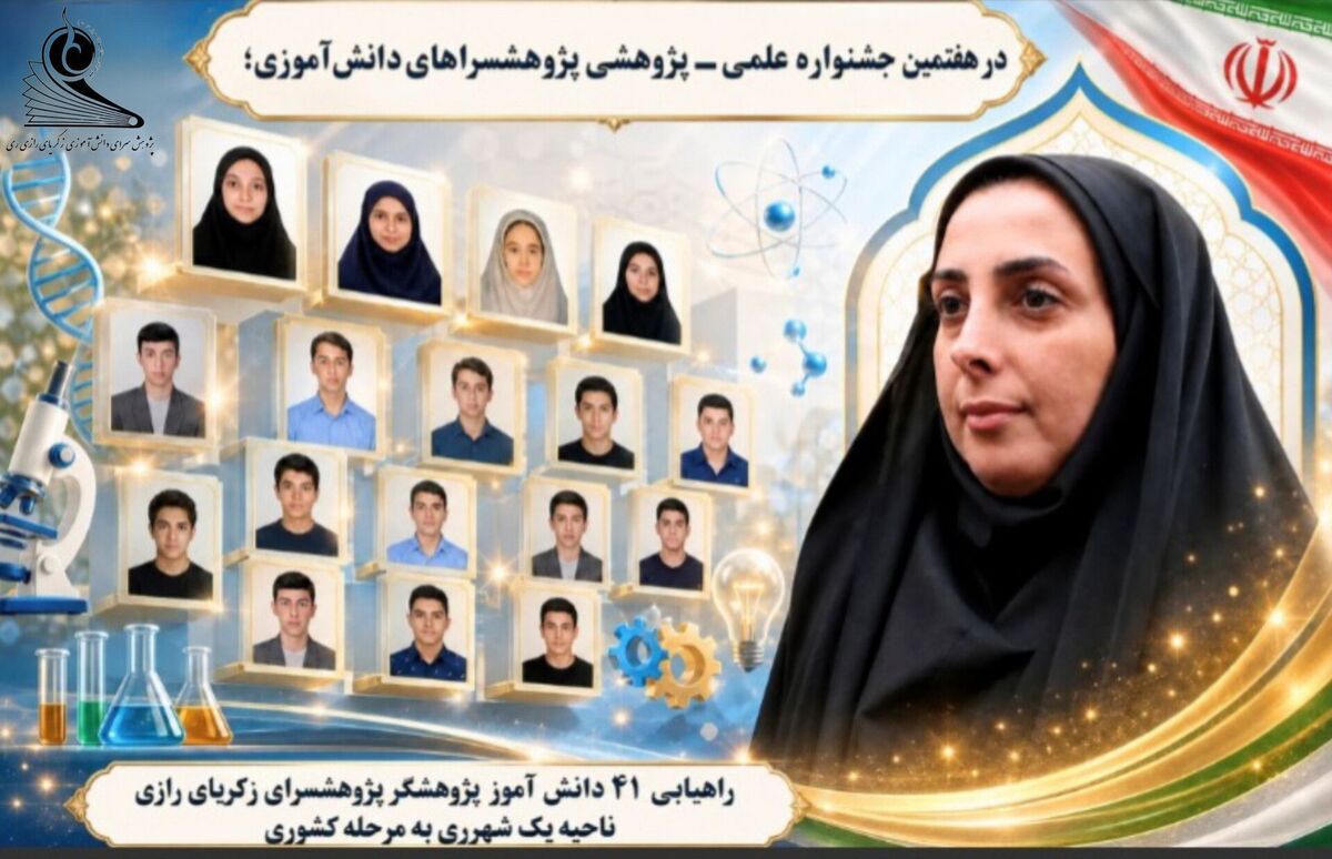 تاثیر جلوه های علمی،  پژوهش سرای زکریا رازی در موفقیت دانش‌آموزان ناحیه یک شهرری 