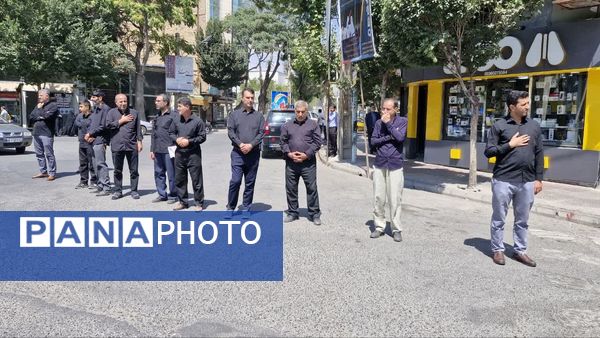 مراسم سوگواری و عزاداری خیابانی ۲۸ صفر در اهر 