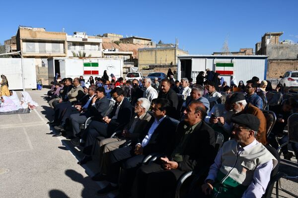  برگزاری مراسم جشن و افطاری با شکوه در دبستان عشایری حاجیه خانم رباب امامی
