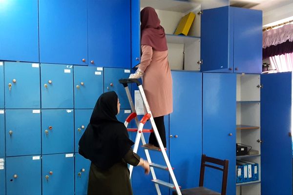 دبیرستان فرزانگان قائمشهر به استقبال مهر رفت