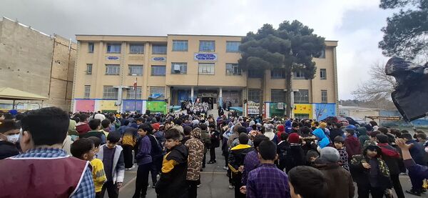 برپایی جشن طنین مقاومت در مدارس شهرستان قدس