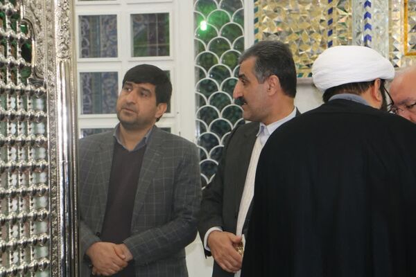 افتتاح ضریح جدید حرم بی بی سکینه (س) بنت امام موسی کاظم (ع)
