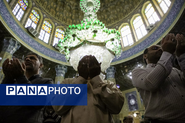 نماز عید سعید قربان در مسجد جمکران