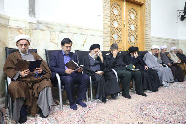 مجلس بزرگداشت چهلمین روز شهادت حجج‌الاسلام والمسلمین رازینی و مقیسه