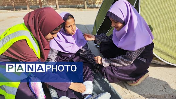  بیست و ششمین مانور سراسری زلزله در روستای دربند