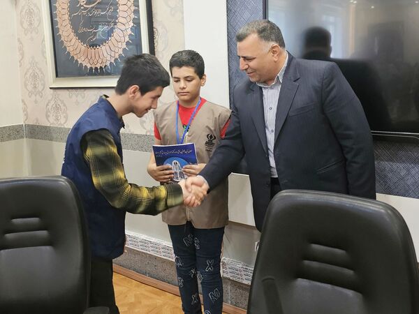 مراسم تجلیل از مجریان برتر و دانش‌آموز خبرنگاران پانا نیشابور