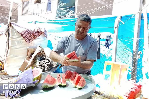  موکب شهدا فیروزکوه در کربلا میزبان زائران اربعین 