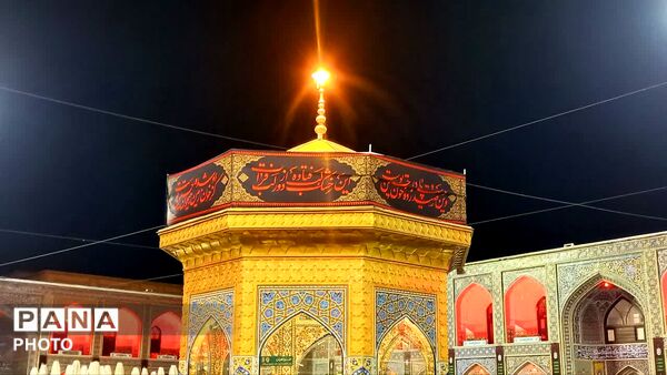 آماده سازی حرم مطهر امام رضا علیه‌السلام برای تشییع رهبر شهید