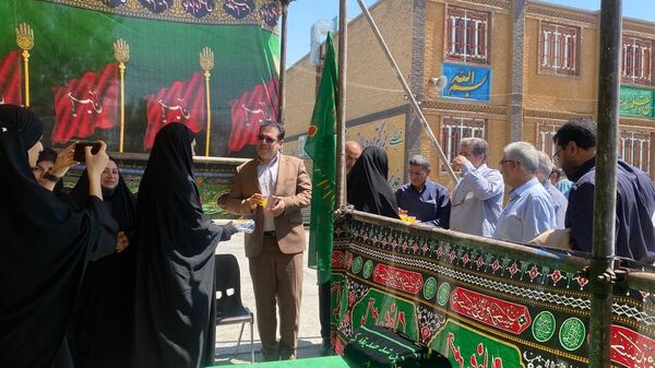 موکب دانش‌آموزی طریق‌الاقصی ناحیه سه کرمانشاه