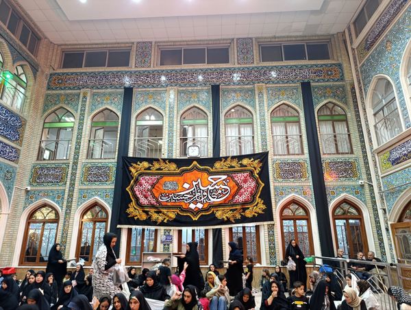 برگزاری مراسم عزاداری ابا عبدالله الحسین (ع) در تکیه ابوالفضلی 