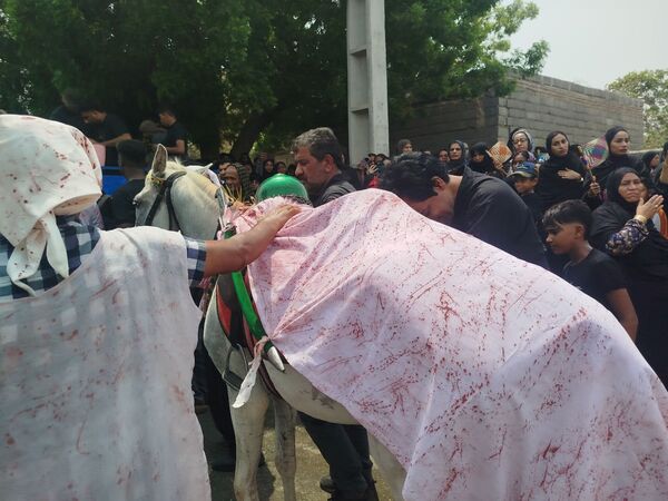 مراسم عزاداری روز عاشورا در میناب