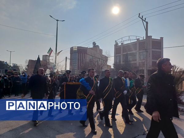 مراسم تشییع حجت‌الاسلام والمسلمین سید هاشم سجادی نسب در برخوار