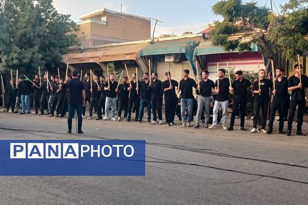 برگزاری مراسم «شاه حسین گویان» اربعین در شهرستان تکاب