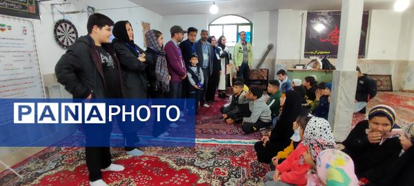 استعدادیابی مسابقات دارت در روستای چلو شهرستان شیروان