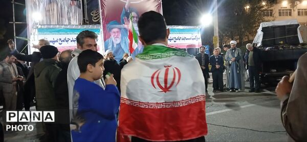 حضور هرشب مردم مهستان تا پیروزی نهایی