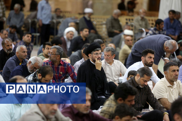 مراسم گرامیداشت سالروز قیام 15 خرداد در حرم حضرت معصومه(س)