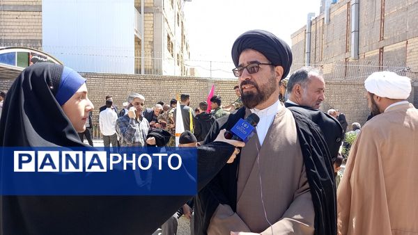 حضور پرشور مردم فلاورجان در راهپیمایی روز قدس